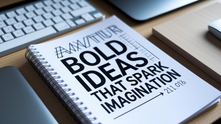 Sketch Name: Bold Ideas That Spark Imagination